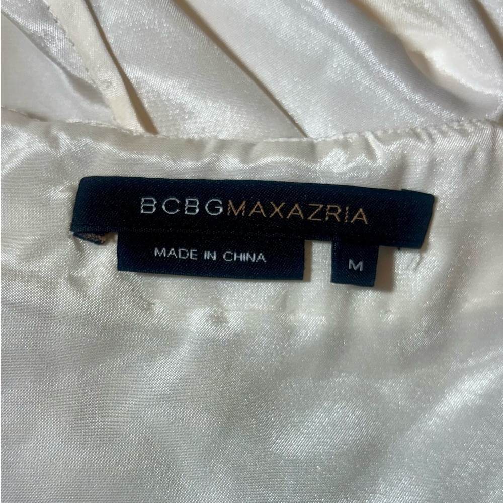 BCBGMaxAzria Cream Sleeveless Dress - Picture 6 of 6